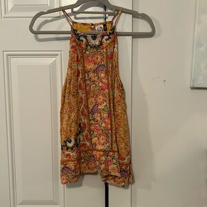 Anthropologie spaghetti strap top very cute